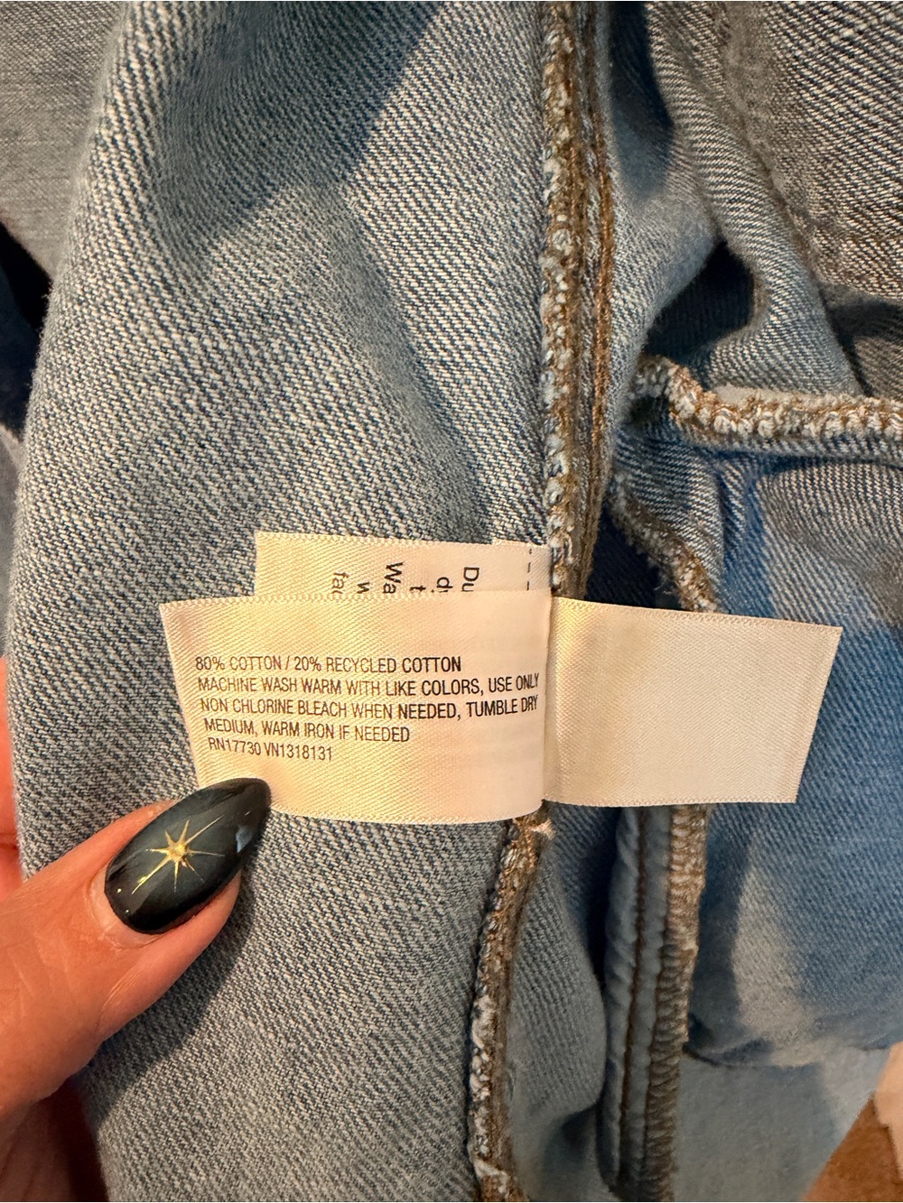 Universal Thread Denim Chore Shacket - Picture 3 of 4